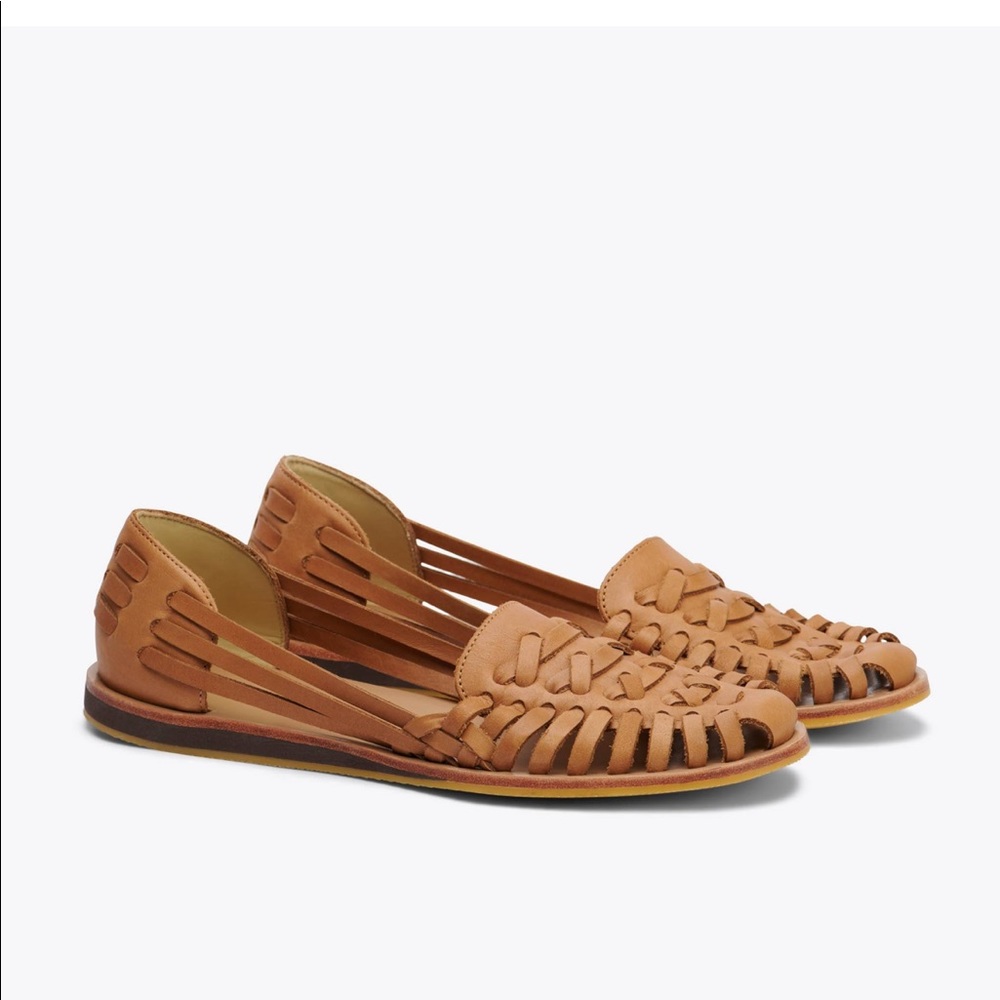 Nisolo Ecuador Huarache Sandal Almond - 7.5